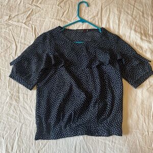 Vintage Polka dot blouse